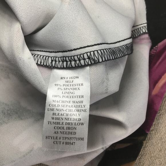 Connected Apparel Women’s  Knee length Floral Sheath Dress  Size 12 EUC - Picture 8 of 10